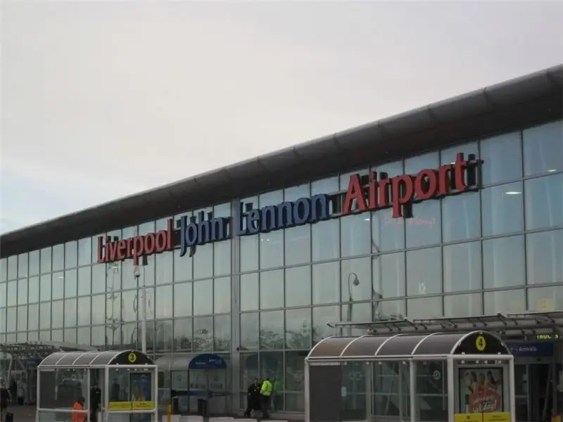 foto: aeroporto em Liverpool