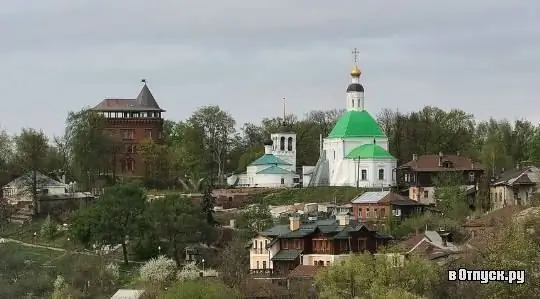 The temple ensemble of the churches of the Transfiguration of the Savior and St. Nicholas the Wonderworker