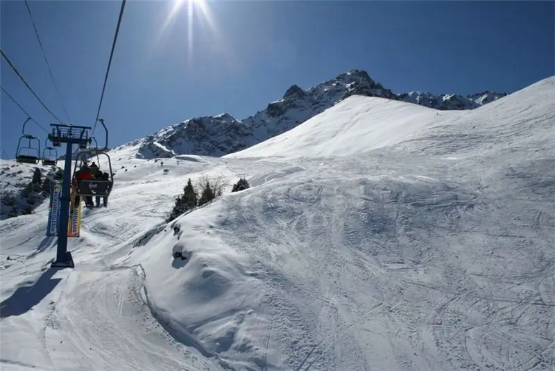 foto: Alpineskiën in Kazachstan