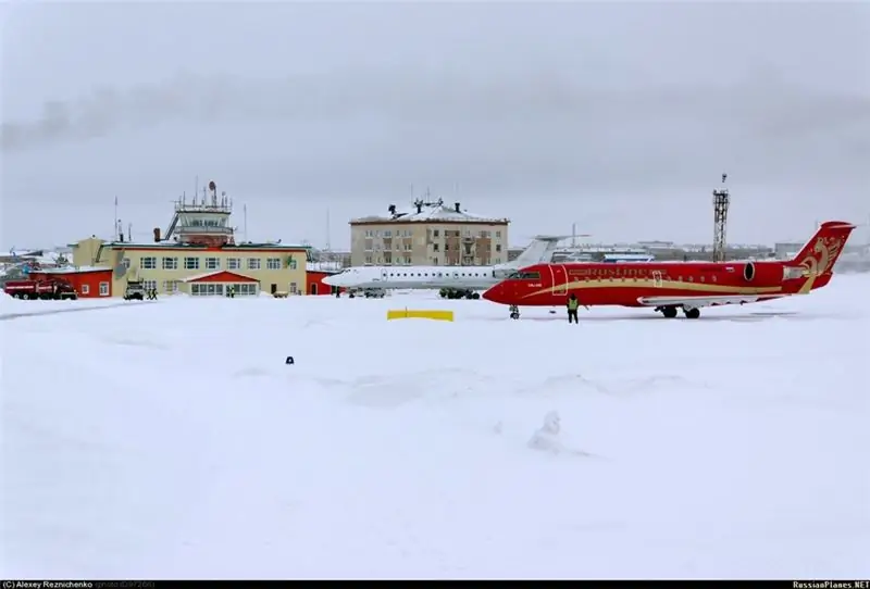 foto: Luchthaven in Vorkuta