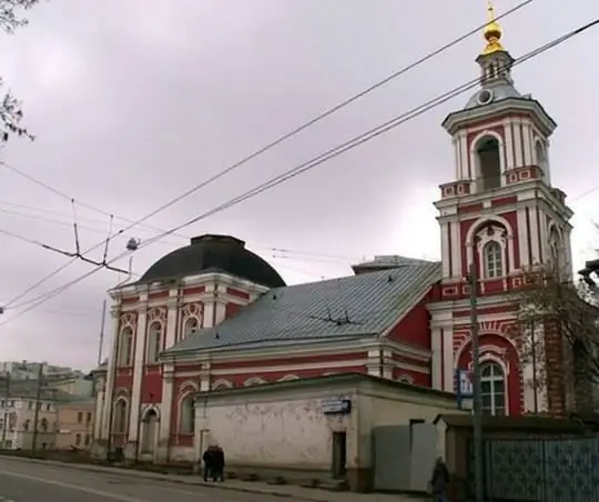 Kerk van Alexy, Metropolitan van Moskou, in Rogozhskaya Sloboda