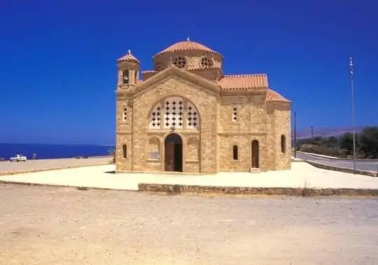 Agios Georgios templom a Drepano -fokon