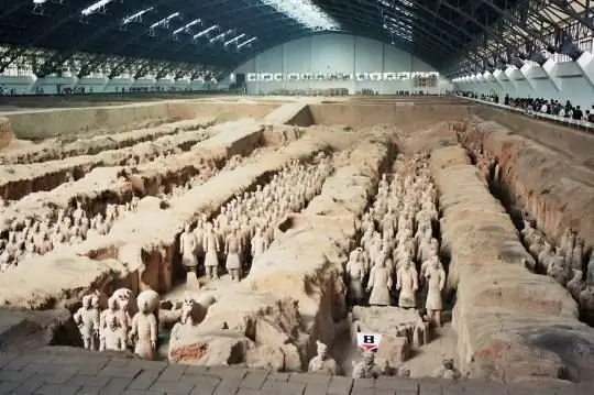 Museum für Terrakotta-Statuen von Pferden und Kriegern