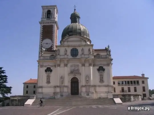 Gora Monte Berico in cerkev Santa Maria di Monte Berico