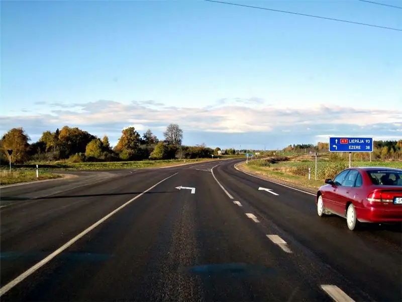 foto: Carreteres a Letònia