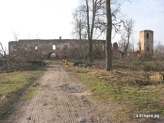 Ruinen der Burg Golshany