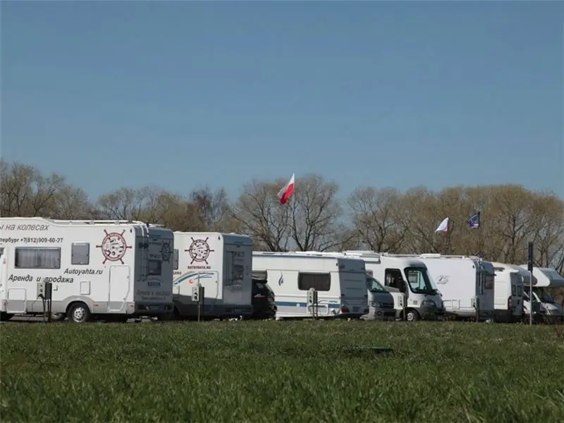 foto: Camping în regiunea Leningrad