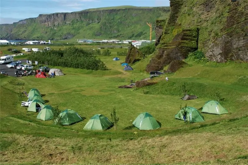 foto: Camping på Island