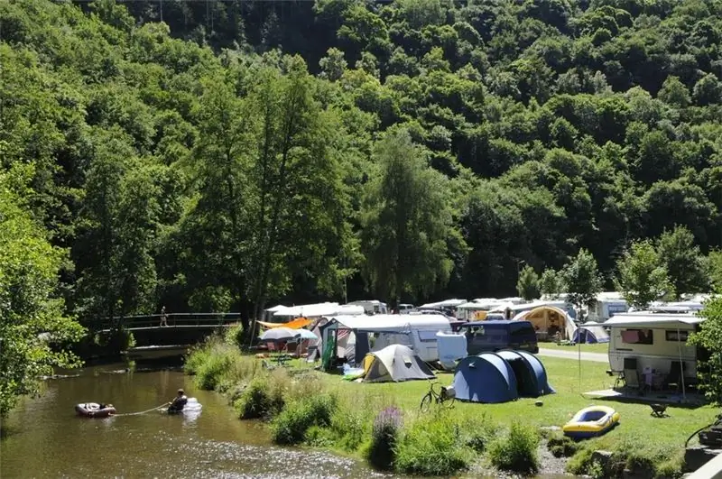 foto: Acampamento em Luxemburgo