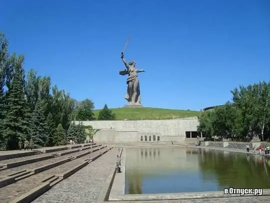 Monument-ensemble til helte i slaget ved Stalingrad