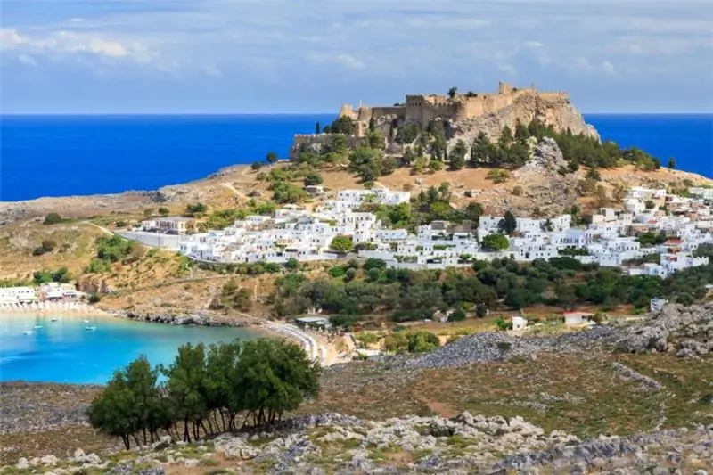 foto: Vremea în Lindos în octombrie