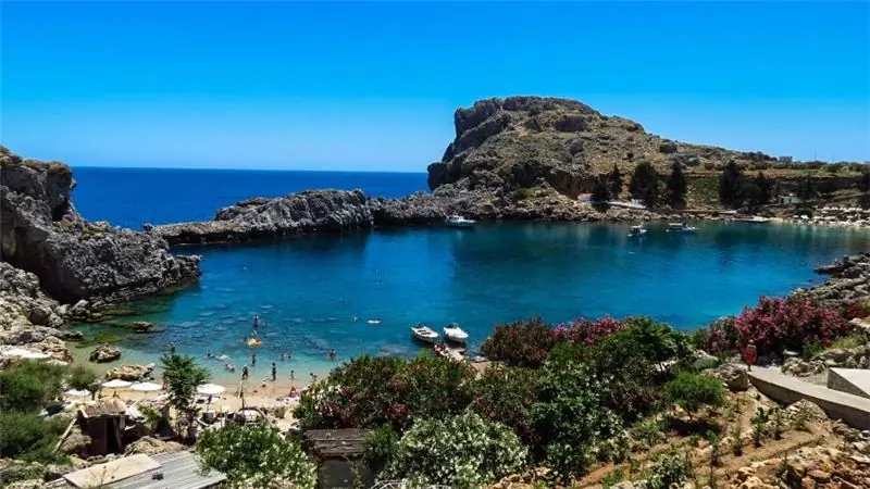 foto: El tiempo en Lindos en mayo