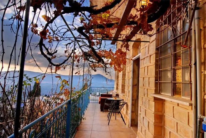 foto: Weer in Safed in Desember