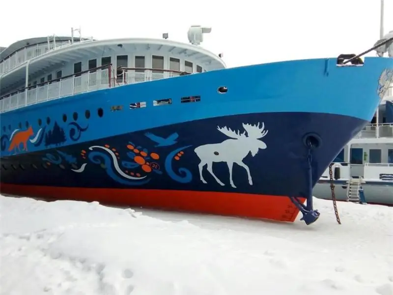 foto: La pintura del barco es un arte especial